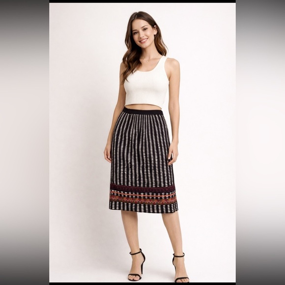 Anthropologie Dresses & Skirts - ANTHROPOLOGIE Edme & Estylle Beribboned Rings Skirt
